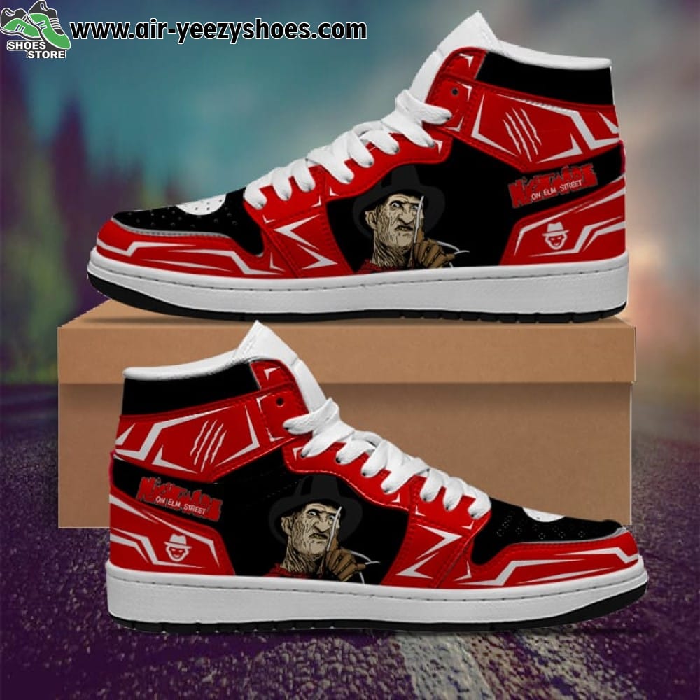 Freddy Krueger Nightmare On Elm Street Hightop Sneaker Boots