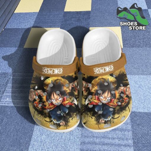 One Piece Anime Crocs Shoes