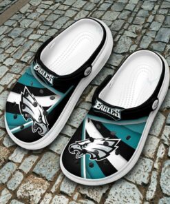 Philadelphia Eagles Crocs Crocband Clogs, Eagles Football Gift Ideas