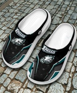 Philadelphia Eagles Crocs Crocband Clogs, Eagles Football Gift Ideas