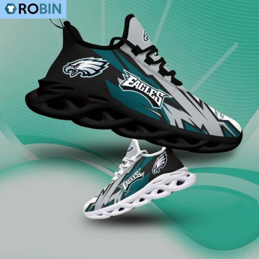 Philadelphia Eagles Chunky Sneakers, NFL Gift For Fans