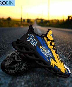 Pittsburgh Panthers Light Sports Shoes, NCAA Gift For Fans