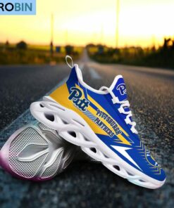 Pittsburgh Panthers Chunky Sneakers, NCAA Sneakers Gift For Fans