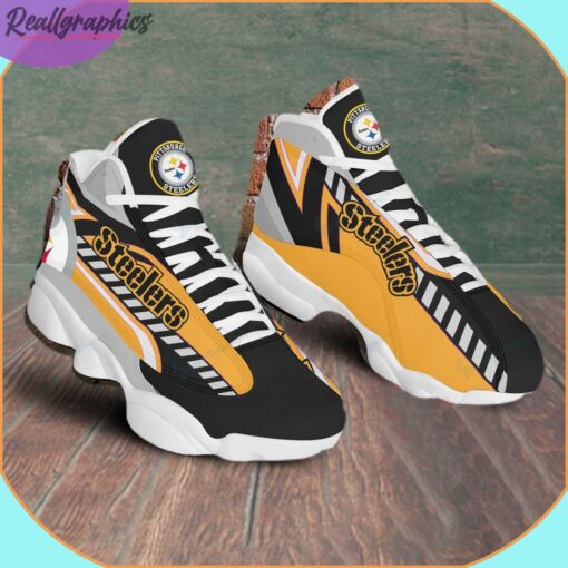 Pittsburgh Steelers AJordan 13 Sneakers, Pittsburgh Steelers Custom Shoes