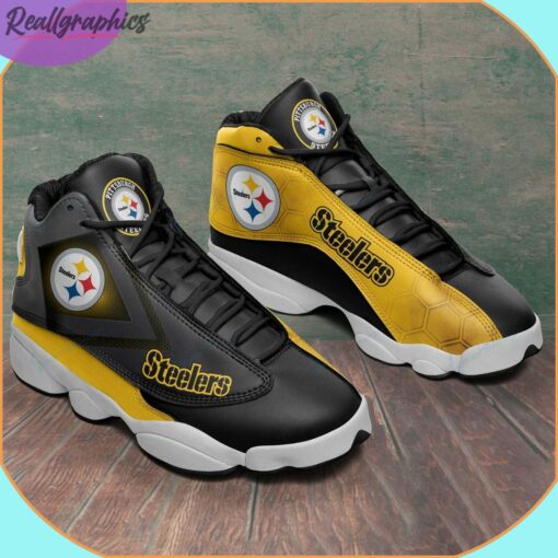 Pittsburgh Steelers AJordan 13 Sneakers, Pittsburgh Steelers Custom Shoes for Fans