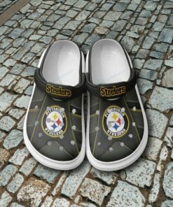 Pittsburgh Steelers Crocs Crocband Clogs, Unique Gifts for NFL Fans