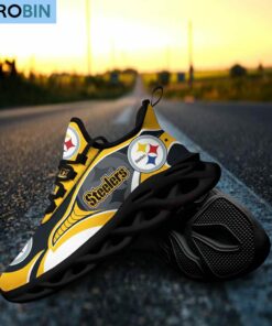 Pittsburgh Steelers Light Sports Shoes, NFL Shoes Gift For Fans
