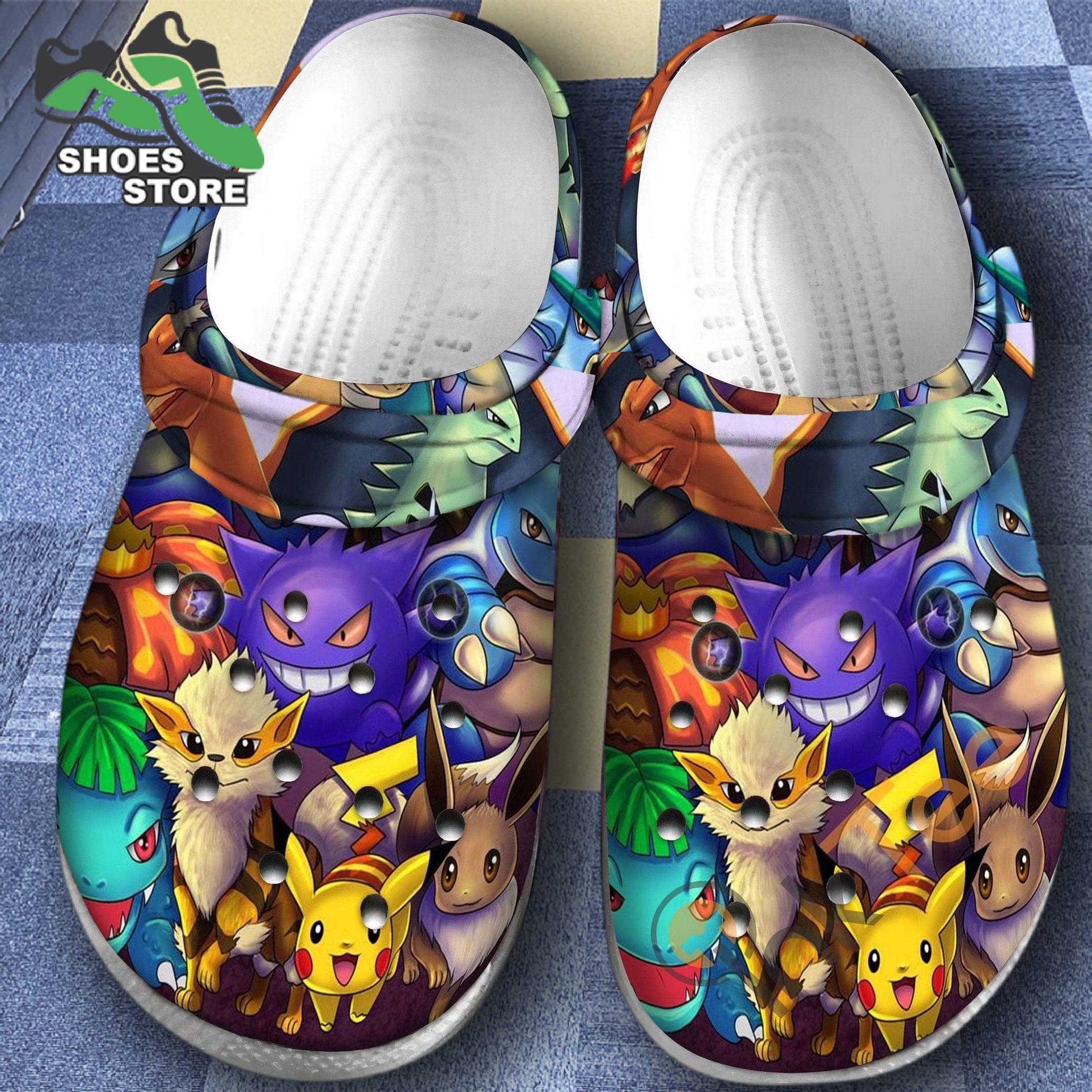 Pokemon Pikachu Crocs Clog Shoes
