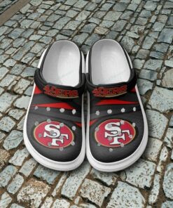 San Francisco 49ers Crocs Crocband Clogs