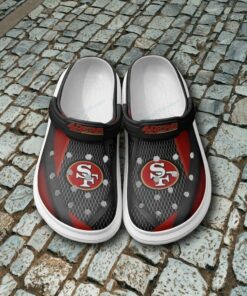 San Francisco 49ers Crocs Crocband Clogs, NFL Gift Ideas