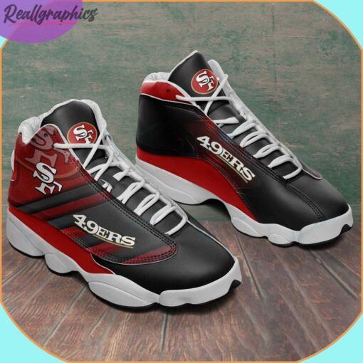 San Francisco 49ers Team Air Jordan 13 Sneakers