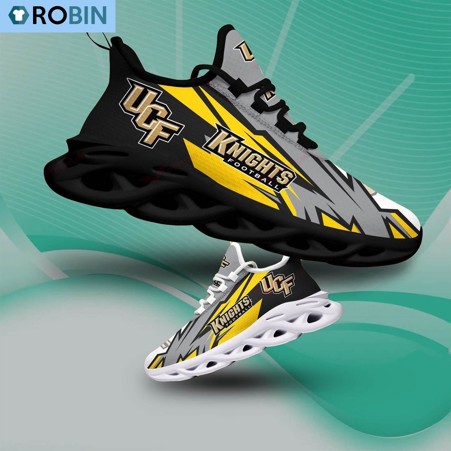 UCF Knights Light Sports Shoes, NCAA Gift For Fans
