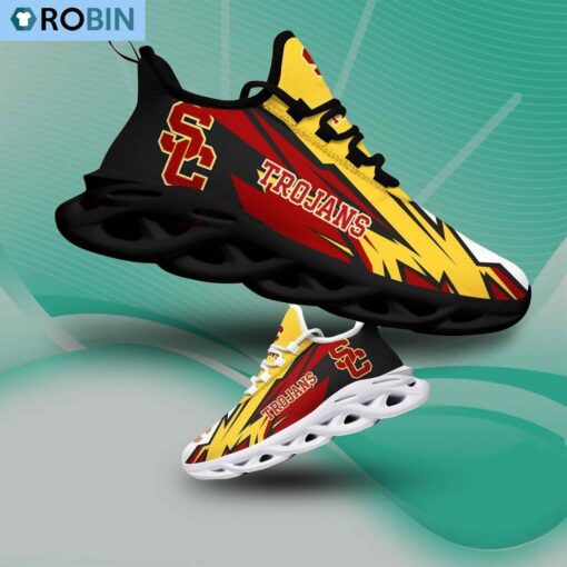 USC Trojans Light Sports Shoes, NCAA Gift For Fans