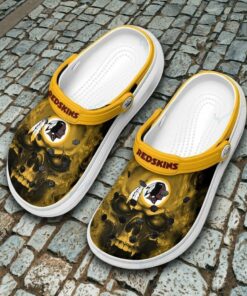 Washington Redskins Crocs Crocband Clogs, NFL Gift Ideas, Gift for Miami Dolphins Fans