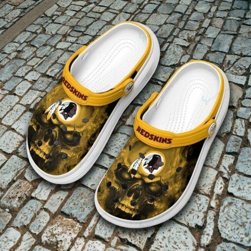 Washington Redskins Crocs Crocband Clogs, NFL Gift Ideas, Gift for Miami Dolphins Fans