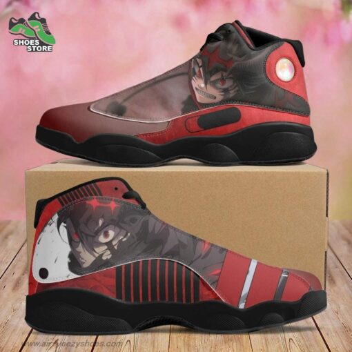 Asta Jordan 13 Shoes, Black Clover Gift