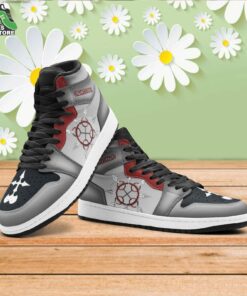 Axel Chakram Kingdom Hearts Mid 1 Basketball Shoes, Gift for Anime Fan