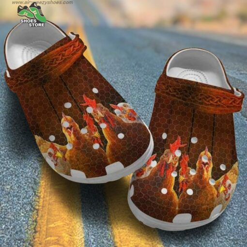 Barn Chicken Croc Shoes For Mother Day Chickens Shoes Chicken Lover Farmer Crocs Shoes