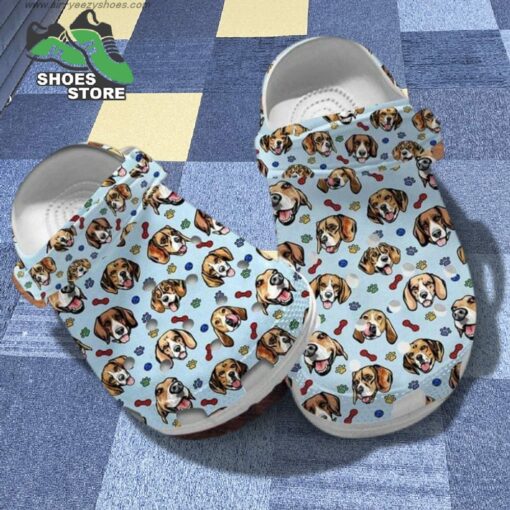 Beagle Dogss, Beagle Dogs Band Clog, Gift For Fathers And Mothers Crocs Shoes