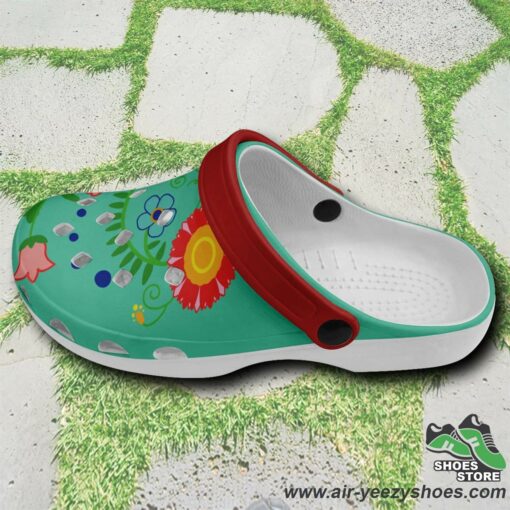 Bee Spring Turquoise Muddies Unisex Crocs Shoes