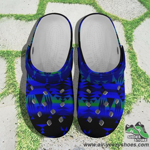 Between the Blue Ridge Mountains Muddies Unisex Crocs Shoes
