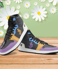 Brook One Piece Mid 1 Basketball Shoes, Gift for Anime Fan