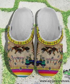 buffalos running white clay muddies unisex crocs shoes 1 kwpmso