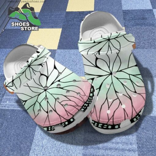 Butterflies Kochou Kimono Slippers Mothers Day Butterfly Fans Gift Crocs Shoes