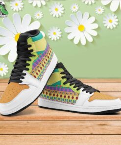 colorful patterns jojos bizarre adventure mid 1 basketball shoes gift for anime fan 4 grwcy0