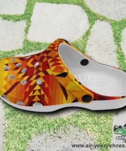 desert geo yellow red muddies unisex crocs shoes 4 mbpxj5