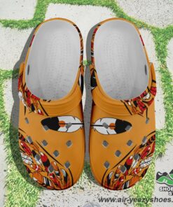 ecm prayer feathers orange muddies unisex crocs shoes 1 urm5nh