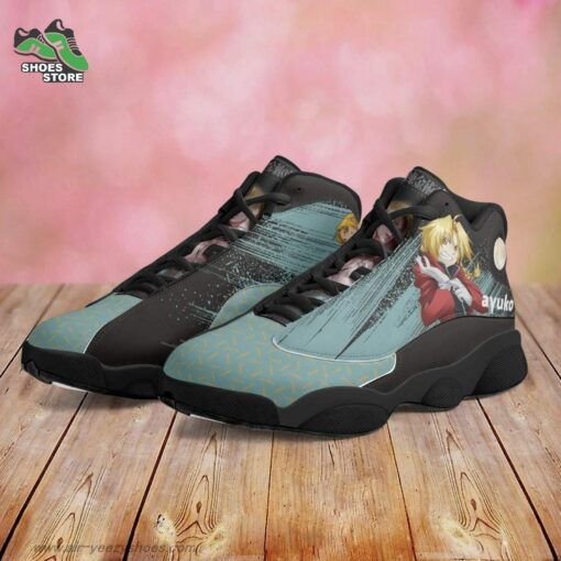 Edward Elric Jordan 13 Shoes, Fullmetal Alchemist Gift for Fan