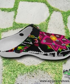 floral beadwork muddies unisex crocs shoes 4 t9fkzq