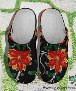floral beadwork six bands muddies unisex crocs shoes 1 nmyt9b