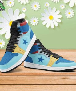 Franky One Piece Mid 1 Basketball Shoes, Gift for Anime Fan