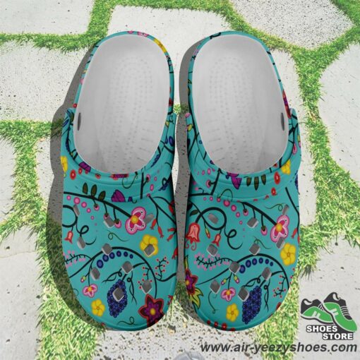 Fresh Fleur Sky Muddies Unisex Crocs Shoes