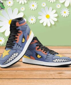 Garchomp Pokemon Mid 1 Basketball Shoes, Gift for Anime Fan