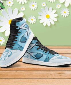 Glaceon Pokemon Mid 1 Basketball Shoes, Gift for Anime Fan