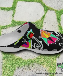 indigenous paisley black muddies unisex crocs shoes 4 fzsf8m