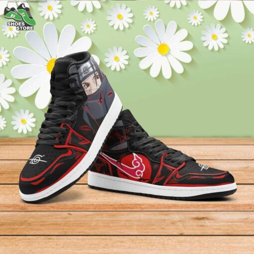 Itachi Uchiha Naruto 2 Mid 1 Basketball Shoes, Gift for Anime Fan