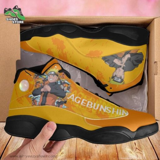 Kage Bunshin Naruto Uzumaki Jordan 13 Shoes, Naruto Gift