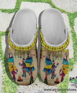 ledger chiefs clay muddies unisex crocs shoes 1 jvcszj