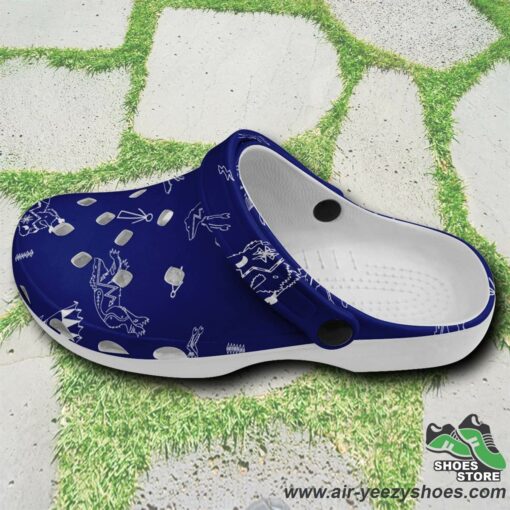 Ledger Dables Blue Muddies Unisex Crocs Shoes