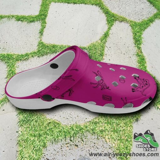 Ledger Dables Magenta Muddies Unisex Crocs Shoes