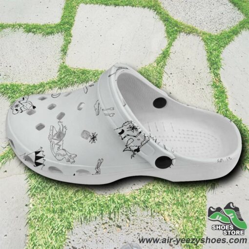 Ledger Dables White Muddies Unisex Crocs Shoes