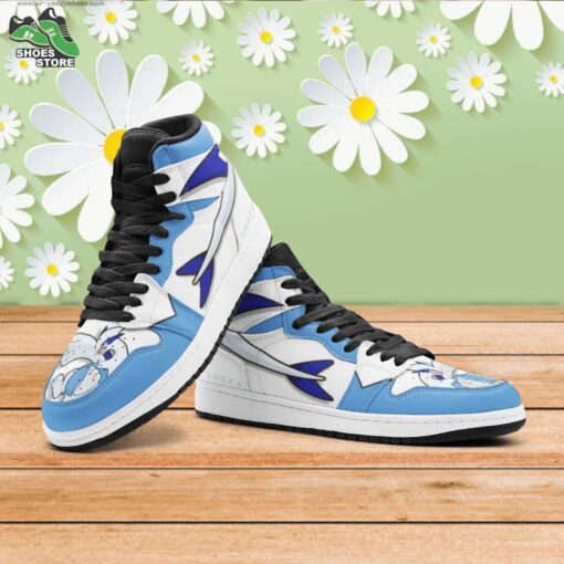Lugia Pokemon Mid 1 Basketball Shoes, Gift for Anime Fan