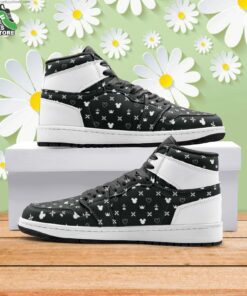 magical pattern kingdom hearts mid 1 basketball shoes gift for anime fan 1 rwin85
