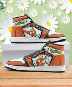 Magikarp Pokemon Mid 1 Basketball Shoes, Gift for Anime Fan