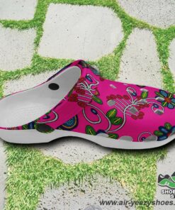 midnight garden pink muddies unisex crocs shoes 4 gwsvom