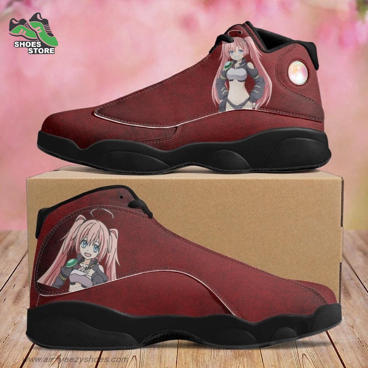 Milim Nava Jordan  Shoes Tensei Shitara Slime Datta Ken Gift